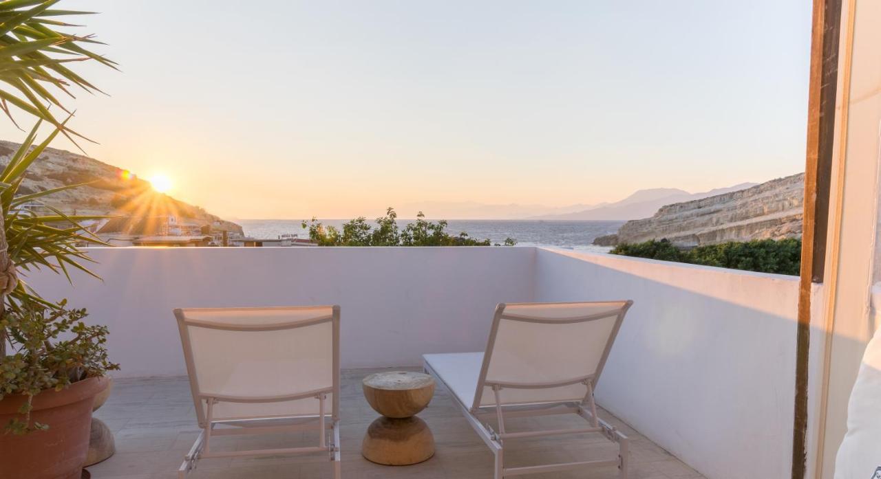 Die Zwei Brueder Art & Suites Matala Exteriör bild