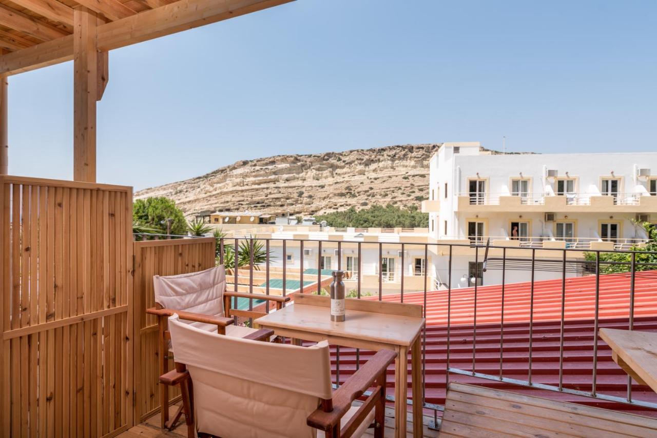 Die Zwei Brueder Art & Suites Matala Exteriör bild