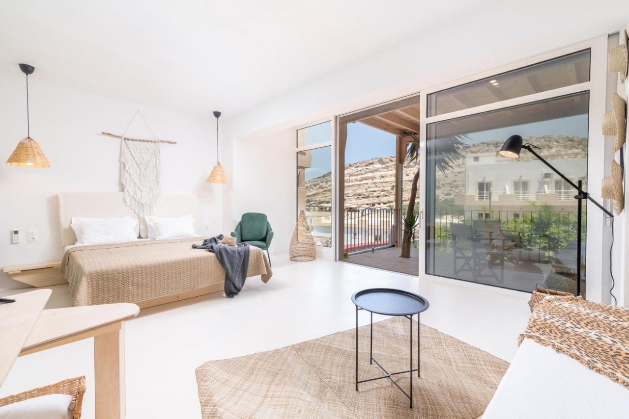 Die Zwei Brueder Art & Suites Matala Exteriör bild