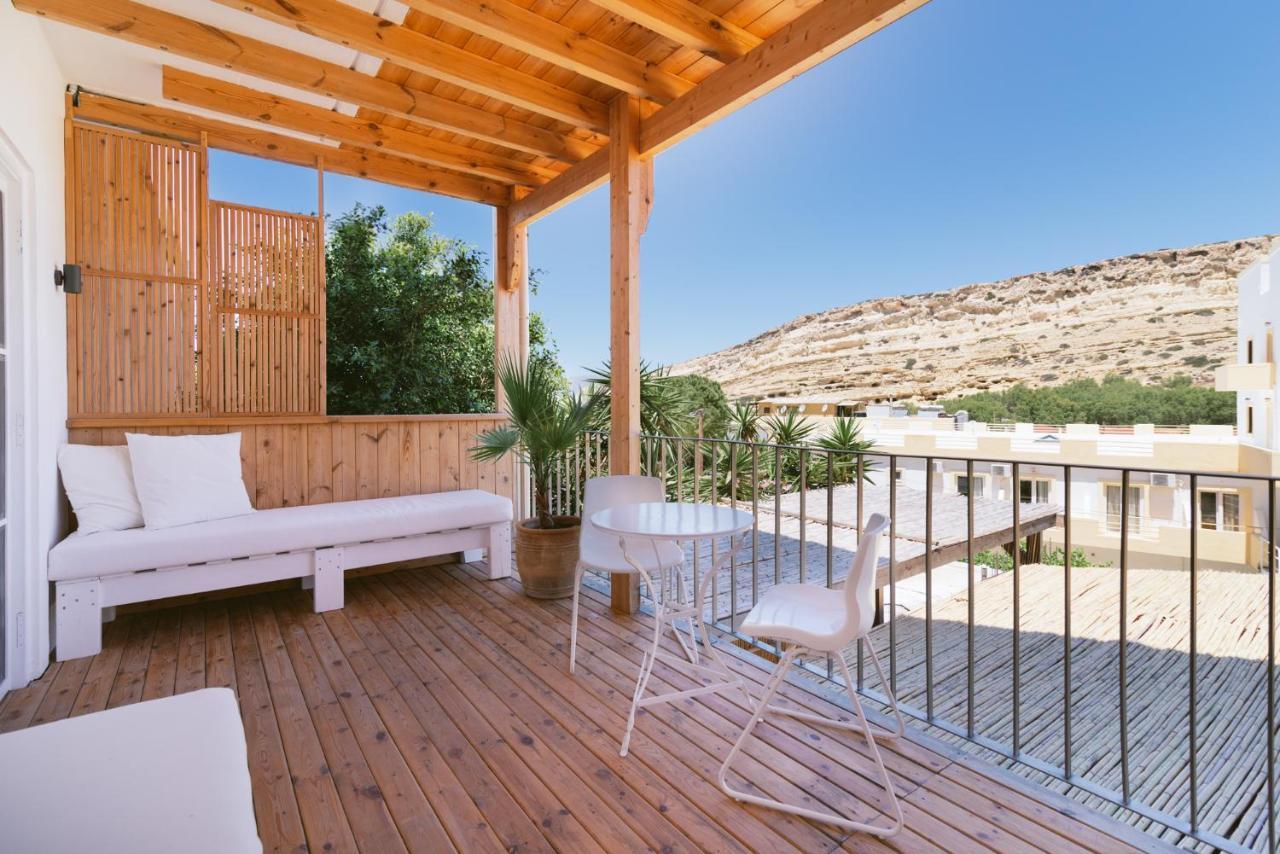 Die Zwei Brueder Art & Suites Matala Exteriör bild