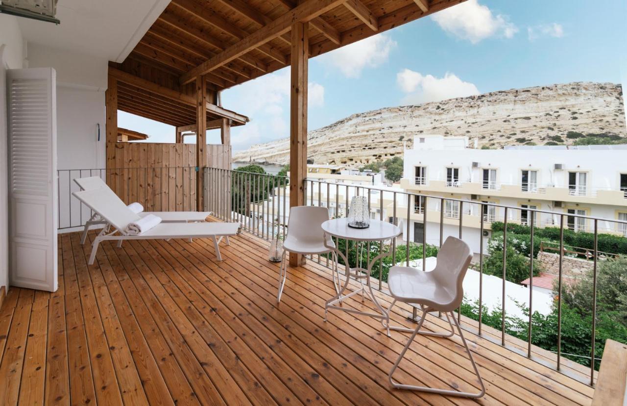 Die Zwei Brueder Art & Suites Matala Exteriör bild